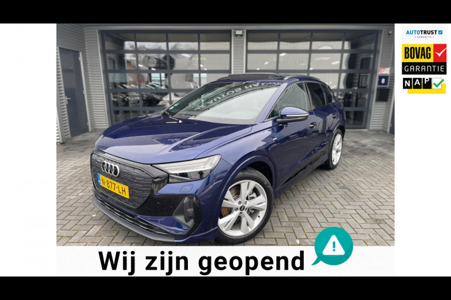 Audi Q4 e-tron 40 Launch edition S Competition 77 kWh 2X S-LINE PANO l MATRIX l CAMERA l ADAPT.CRUISE l ORG.NL l DEALER OND