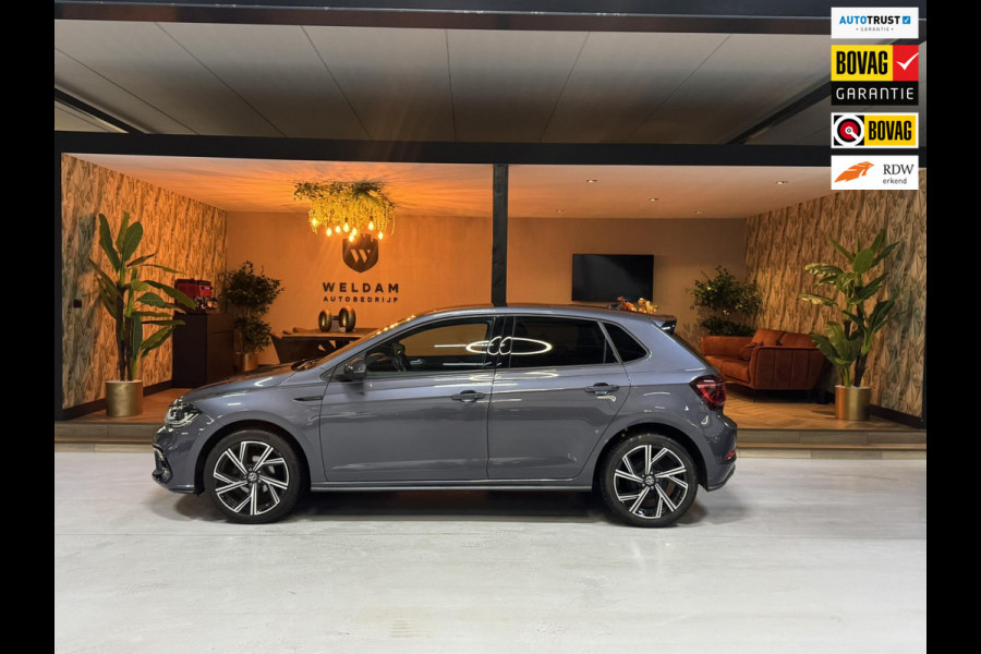 Volkswagen Polo 1.0 TSI 3x R-Line Garantie Pano IQ. Matrix Led Carplay Camera Keyless IQ. Drive Lane ACC Navi Clima Rijklaar