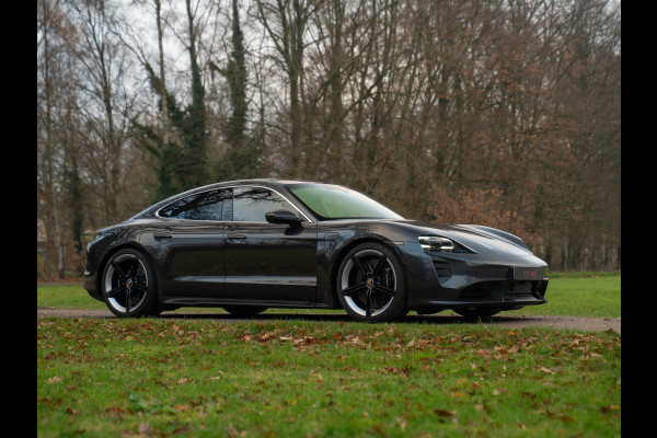 Porsche Taycan Turbo S 93 kWh | SportDesign Carbon | Burmester | Keramisch | PDCC Sport | Porsche Approved 12-2026