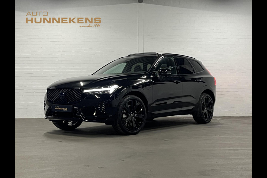 Volvo XC60 T8 Plug-in AWD Black Edition Open dak | Adapt. cruise control | Harman Kardon | 360° Camera | Head-up | Pilot assist | *455PK*