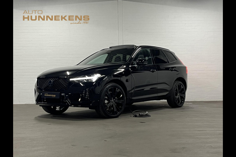 Volvo XC60 T8 Plug-in AWD Black Edition Open dak | Adapt. cruise control | Harman Kardon | 360° Camera | Head-up | Pilot assist | *455PK*