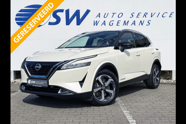 Nissan QASHQAI 1.5 e-Power N-Connecta | Pano | Winter-pakket | Parelmoer | ACC | 360* Camera | CarPlay | Keyless