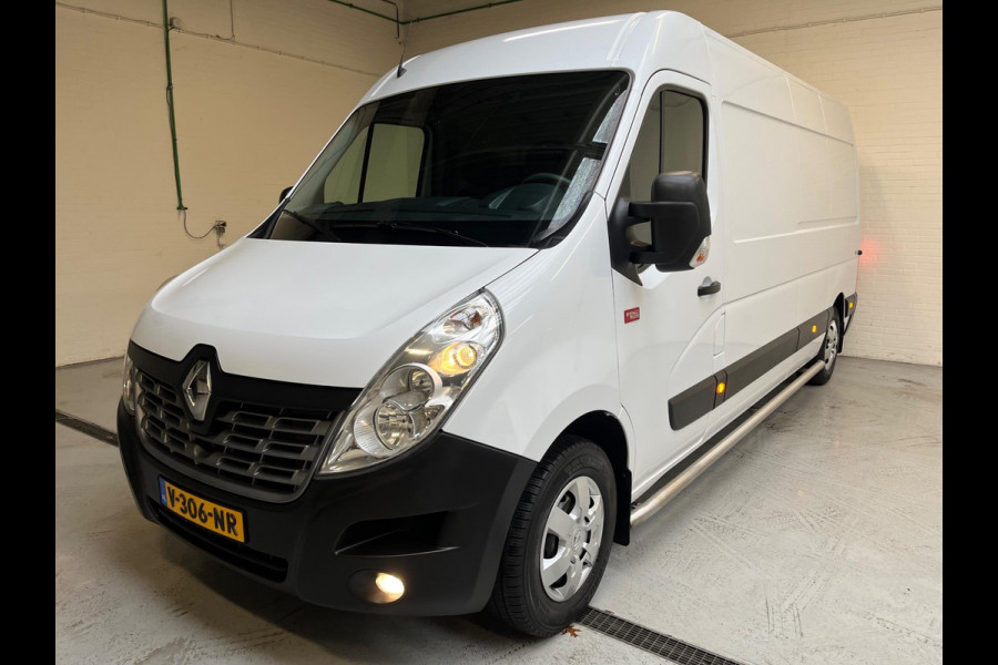 Renault Master T35 2.3 dCi 170PK euro6 L3H2 3Persoons Airco, Navigatie, Omvormer V230, Luchtvering, Trekhaak, RIJKLAARPRIJS!