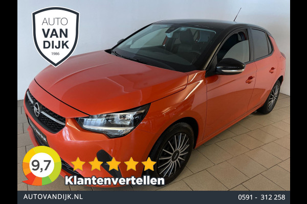 Opel Corsa 1.2 Edition AIRCO NAVI VIA APP CRUISE BLUETOOTH ZWART DAK VELGEN ELEK RAMEN CENT VERG ZEER NETTE AUTO