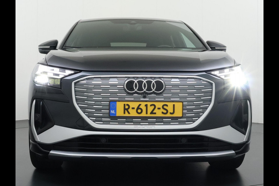 Audi Q4 Sportback e-tron 45 quattro S LINE 77 kWh SOH 91% VERLENGDE FABRIEKSGARANTIE T/M 9-2027 | ELECTR ACHTERKLEP | SONOS AUDIO | CAMERA | ELECTR ACHTERKLEP | RIJKLAARPRIJS INCL. 12 MND BOVAG GARANTIE|