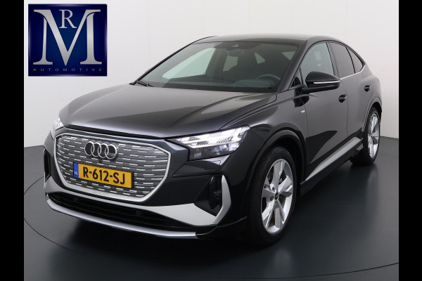 Audi Q4 Sportback e-tron 45 quattro S LINE 77 kWh SOH 91% VERLENGDE FABRIEKSGARANTIE T/M 9-2027 | ELECTR ACHTERKLEP | SONOS AUDIO | CAMERA | ELECTR ACHTERKLEP | RIJKLAARPRIJS INCL. 12 MND BOVAG GARANTIE|