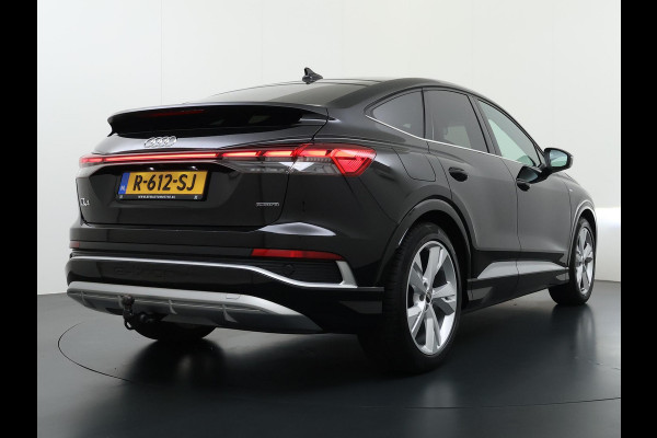 Audi Q4 Sportback e-tron 45 quattro S LINE 77 kWh SOH 91% VERLENGDE FABRIEKSGARANTIE T/M 9-2027 | ELECTR ACHTERKLEP | SONOS AUDIO | CAMERA | ELECTR ACHTERKLEP | RIJKLAARPRIJS INCL. 12 MND BOVAG GARANTIE|