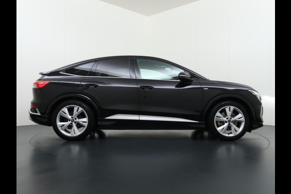 Audi Q4 Sportback e-tron 45 quattro S LINE 77 kWh SOH 91% VERLENGDE FABRIEKSGARANTIE T/M 9-2027 | ELECTR ACHTERKLEP | SONOS AUDIO | CAMERA | ELECTR ACHTERKLEP | RIJKLAARPRIJS INCL. 12 MND BOVAG GARANTIE|