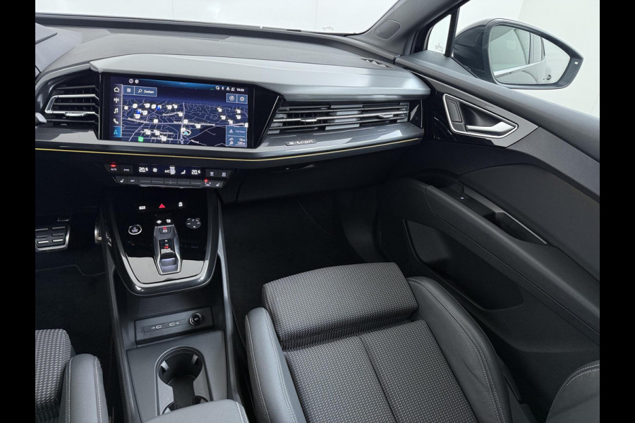 Audi Q4 Sportback e-tron 45 quattro S LINE 77 kWh SOH 91% VERLENGDE FABRIEKSGARANTIE T/M 9-2027 | ELECTR ACHTERKLEP | SONOS AUDIO | CAMERA | ELECTR ACHTERKLEP | RIJKLAARPRIJS INCL. 12 MND BOVAG GARANTIE|