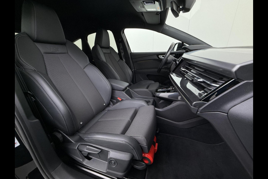 Audi Q4 Sportback e-tron 45 quattro S LINE 77 kWh SOH 91% VERLENGDE FABRIEKSGARANTIE T/M 9-2027 | ELECTR ACHTERKLEP | SONOS AUDIO | CAMERA | ELECTR ACHTERKLEP | RIJKLAARPRIJS INCL. 12 MND BOVAG GARANTIE|