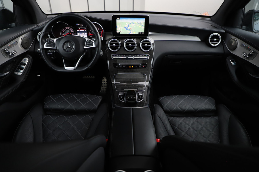 Mercedes-Benz GLC AMG 43 4-Matic | 367PK | Head-up | Luchtvering | Designo | Keyless-go | Distronic+ | ILS | Sfeerverlichting | 2018.