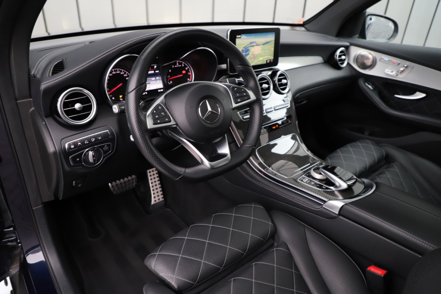 Mercedes-Benz GLC AMG 43 4-Matic | 367PK | Head-up | Luchtvering | Designo | Keyless-go | Distronic+ | ILS | Sfeerverlichting | 2018.