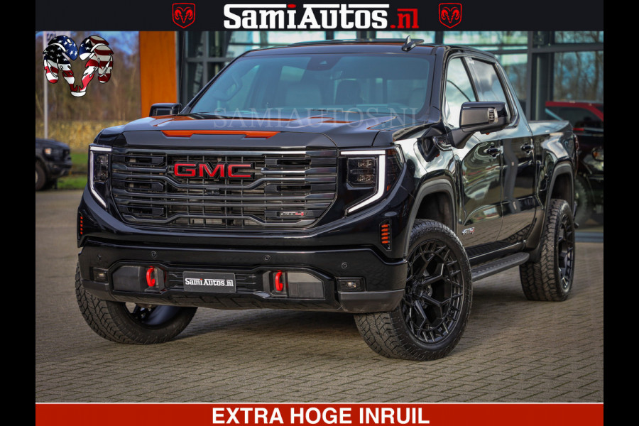 GMC Sierra AT4 6.2 V8 | Alle opties | VIRTUAL COCKPIT | DC | RAM DEALER NEDERLAND | Dubbele Cabine met Royale 5 Zitplaatsen | BPM vrij | Nu Leverbaar uit Voorraad | Voorraad Nr 238919 |