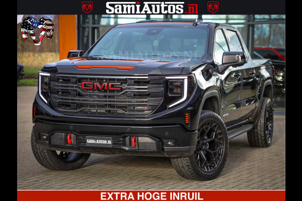GMC Sierra AT4 6.2 V8 | Alle opties | VIRTUAL COCKPIT | DC | RAM DEALER NEDERLAND | Dubbele Cabine met Royale 5 Zitplaatsen | BPM vrij | Nu Leverbaar uit Voorraad | Voorraad Nr 238919 |