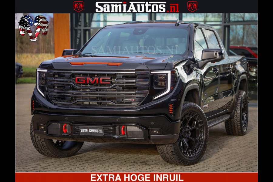 GMC Sierra AT4 6.2 V8 | Alle opties | VIRTUAL COCKPIT | DC | RAM DEALER NEDERLAND | Dubbele Cabine met Royale 5 Zitplaatsen | BPM vrij | Nu Leverbaar uit Voorraad | Voorraad Nr 238919 |
