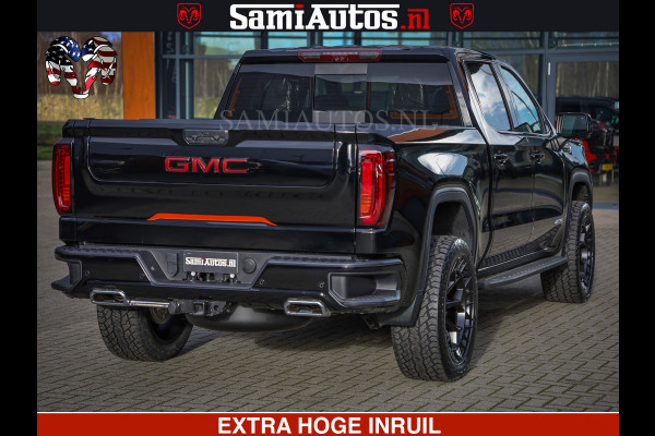 GMC Sierra AT4 6.2 V8 | Alle opties | VIRTUAL COCKPIT | DC | RAM DEALER NEDERLAND | Dubbele Cabine met Royale 5 Zitplaatsen | BPM vrij | Nu Leverbaar uit Voorraad | Voorraad Nr 238919 |