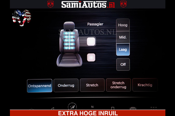 Dodge Ram 1500 Limited SPORT H.O 540HP 706Nm | Massage + Full Option | De Meest Luxe en Volle Pick-Up in zijn Klasse | Comfortabele Dubbele Cabine met Royale 5 Zitplaatsen | BPM vrij | Nu Leverbaar uit Voorraad | Voorraad Nr 2355 - 5149