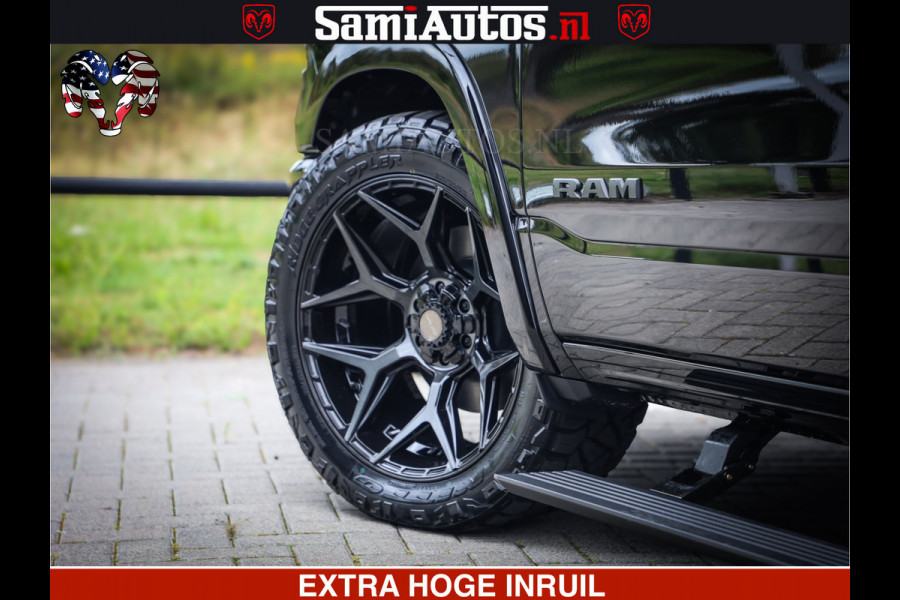 Dodge Ram 1500 Limited SPORT H.O 540HP 706Nm | Massage + Full Option | De Meest Luxe en Volle Pick-Up in zijn Klasse | Comfortabele Dubbele Cabine met Royale 5 Zitplaatsen | BPM vrij | Nu Leverbaar uit Voorraad | Voorraad Nr 2355 - 5149