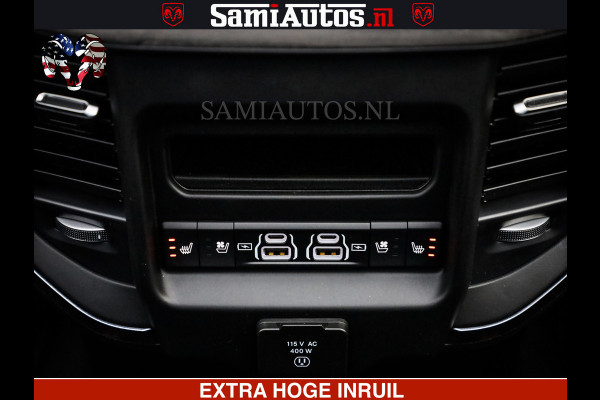 Dodge Ram 1500 Limited SPORT H.O 540HP 706Nm | Massage + Full Option | De Meest Luxe en Volle Pick-Up in zijn Klasse | Comfortabele Dubbele Cabine met Royale 5 Zitplaatsen | BPM vrij | Nu Leverbaar uit Voorraad | Voorraad Nr 2355 - 5149