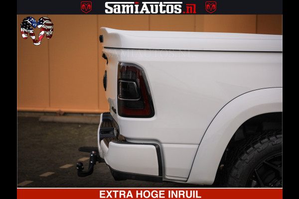 Dodge Ram 1500 Limited Night | 5.7 V8 Hemi Full Option | Comfortabele Dubbele Cabine met Royale 5 Zitplaatsen | De Meest Luxe en Volle Pick-Up in zijn Klasse | BPM vrij | Nu Leverbaar uit Voorraad | Voorraad Nr v45lpr