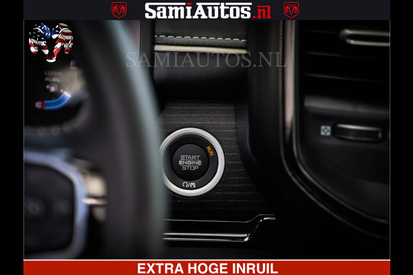 Dodge Ram 1500 Limited Night | 5.7 V8 Hemi Full Option | Comfortabele Dubbele Cabine met Royale 5 Zitplaatsen | De Meest Luxe en Volle Pick-Up in zijn Klasse | BPM vrij | Nu Leverbaar uit Voorraad | Voorraad Nr v45lpr