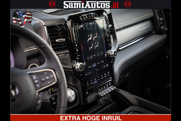 Dodge Ram 1500 Limited Night | 5.7 V8 Hemi Full Option | Comfortabele Dubbele Cabine met Royale 5 Zitplaatsen | De Meest Luxe en Volle Pick-Up in zijn Klasse | BPM vrij | Nu Leverbaar uit Voorraad | Voorraad Nr v45lpr