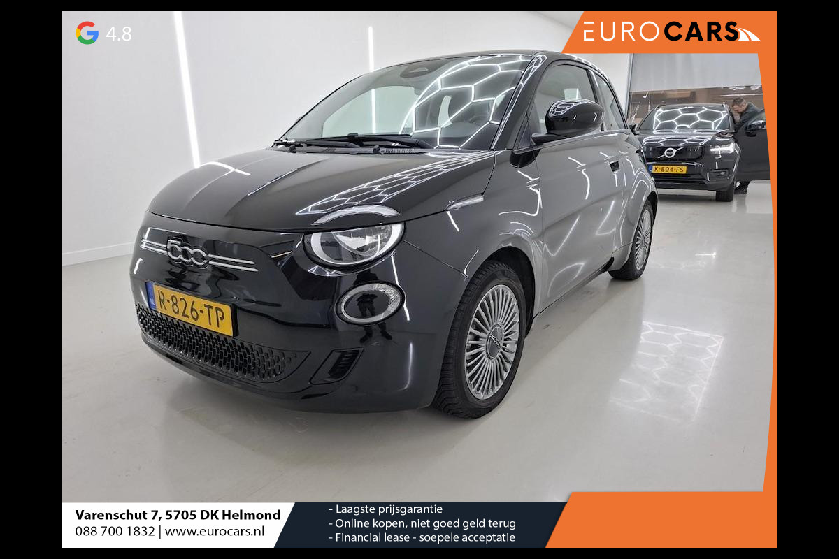 Fiat 500E Icon 42 kWh Navigatie Apple Carplay/Android Auto Cruise Control Virtual Cockpit Climate Control Lichtmetalen velgen