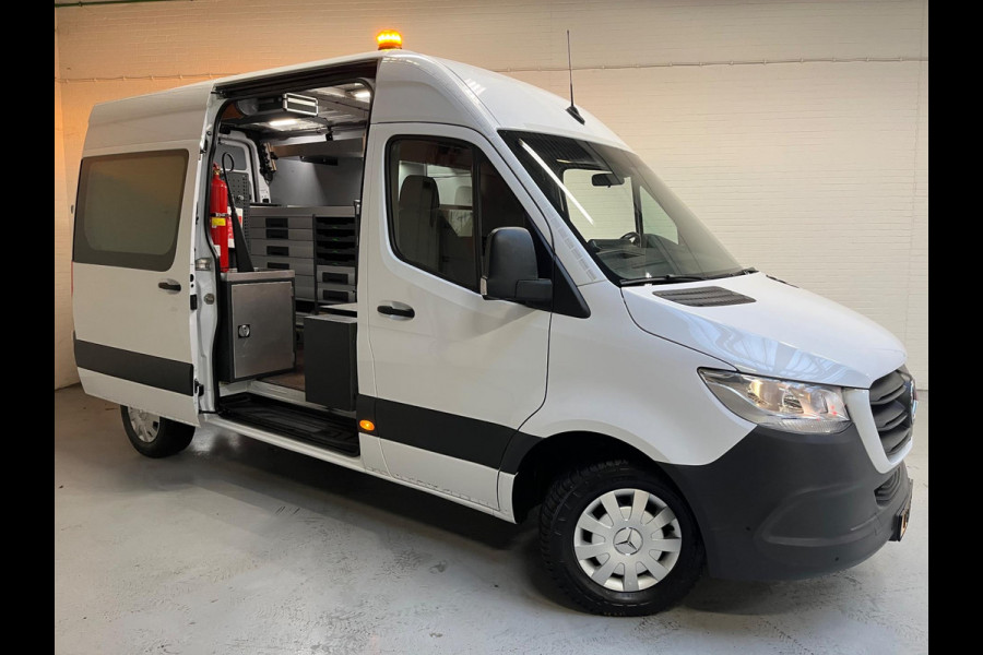 Mercedes-Benz Sprinter Automaat Servicewagen 314 2.2 CDI 140PK L2H2 euro6 BOTT inrichting, Victron V230, Standkachel RIJKLAARPRIJS