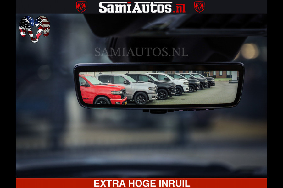 Dodge Ram 1500 Limited Night H.O 540HP 706Nm | Massage + Full Option | De Meest Luxe en Volle Pick-Up in zijn Klasse | Comfortabele Dubbele Cabine met Royale 5 Zitplaatsen | BPM vrij | Nu Leverbaar uit Voorraad | Voorraad Nr 2334 - 5409