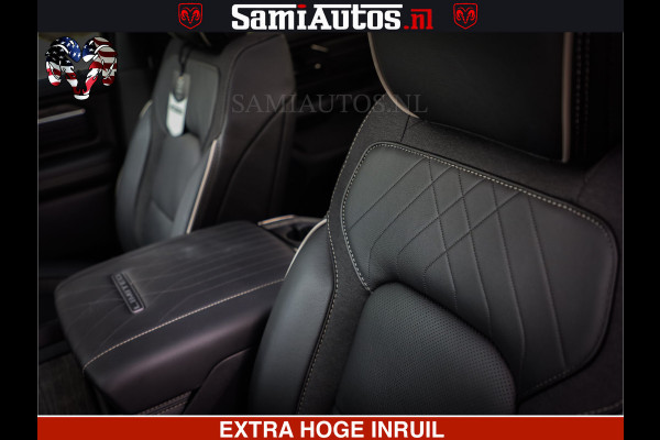 Dodge Ram 1500 Limited Night H.O 540HP 706Nm | Massage + Full Option | De Meest Luxe en Volle Pick-Up in zijn Klasse | Comfortabele Dubbele Cabine met Royale 5 Zitplaatsen | BPM vrij | Nu Leverbaar uit Voorraad | Voorraad Nr 2348 - 5158