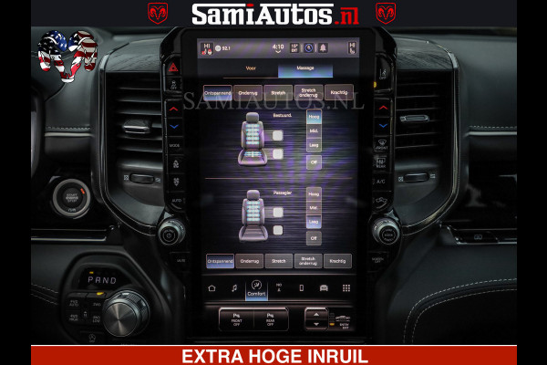 Dodge Ram 1500 Limited Night H.O 540HP 706Nm | Massage + Full Option | De Meest Luxe en Volle Pick-Up in zijn Klasse | Comfortabele Dubbele Cabine met Royale 5 Zitplaatsen | BPM vrij | Nu Leverbaar uit Voorraad | Voorraad Nr 2348 - 5158