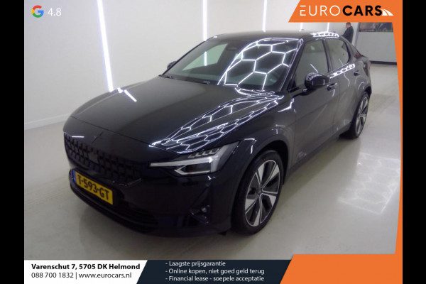 Polestar 2 Long Range Single Motor 78 kWh Navigatie Apple Carplay/Android Auto Camera Parkeersensoren Cruise Control Elektrische achterklep Elektrisch verstelbare stoelen Stoelverwarming Full Led Virtual Cockpit Lichtmetalen velgen Climate Control