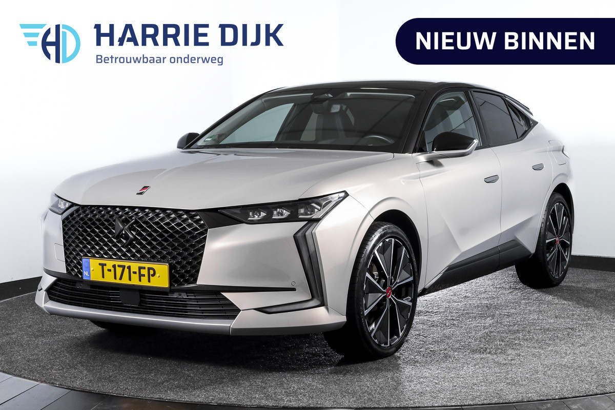 DS DS 4 E-Tense 225 PK Performance Line+ Orig. NL | Dig. Cockpit | Adapt. Cruise | Stoel-+Stuurverw. | Elek. stoelen | 360 Camera | NAV + App. Connect | ECC | Elek. Klep | Afn. Trekhaak | LM 20" |
