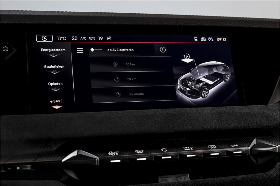 DS DS 4 E-Tense 225 PK Performance Line+ Orig. NL | Dig. Cockpit | Adapt. Cruise | Stoel-+Stuurverw. | Elek. stoelen | 360 Camera | NAV + App. Connect | ECC | Elek. Klep | Afn. Trekhaak | LM 20" |