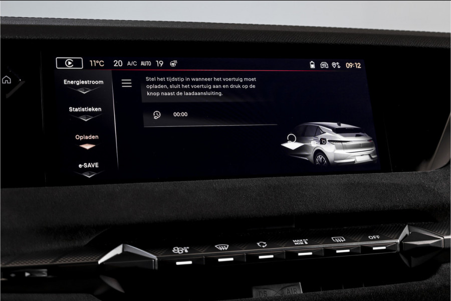 DS DS 4 E-Tense 225 PK Performance Line+ Orig. NL | Dig. Cockpit | Adapt. Cruise | Stoel-+Stuurverw. | Elek. stoelen | 360 Camera | NAV + App. Connect | ECC | Elek. Klep | Afn. Trekhaak | LM 20" |