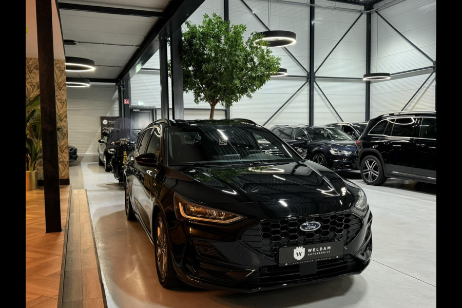 Ford FOCUS Wagon 1.0 EcoBoost Mild-Hybrid ST Line Garantie Carplay StuurVW StoelVW Cruise Clima Navi Lane Led Dab Rijklaar