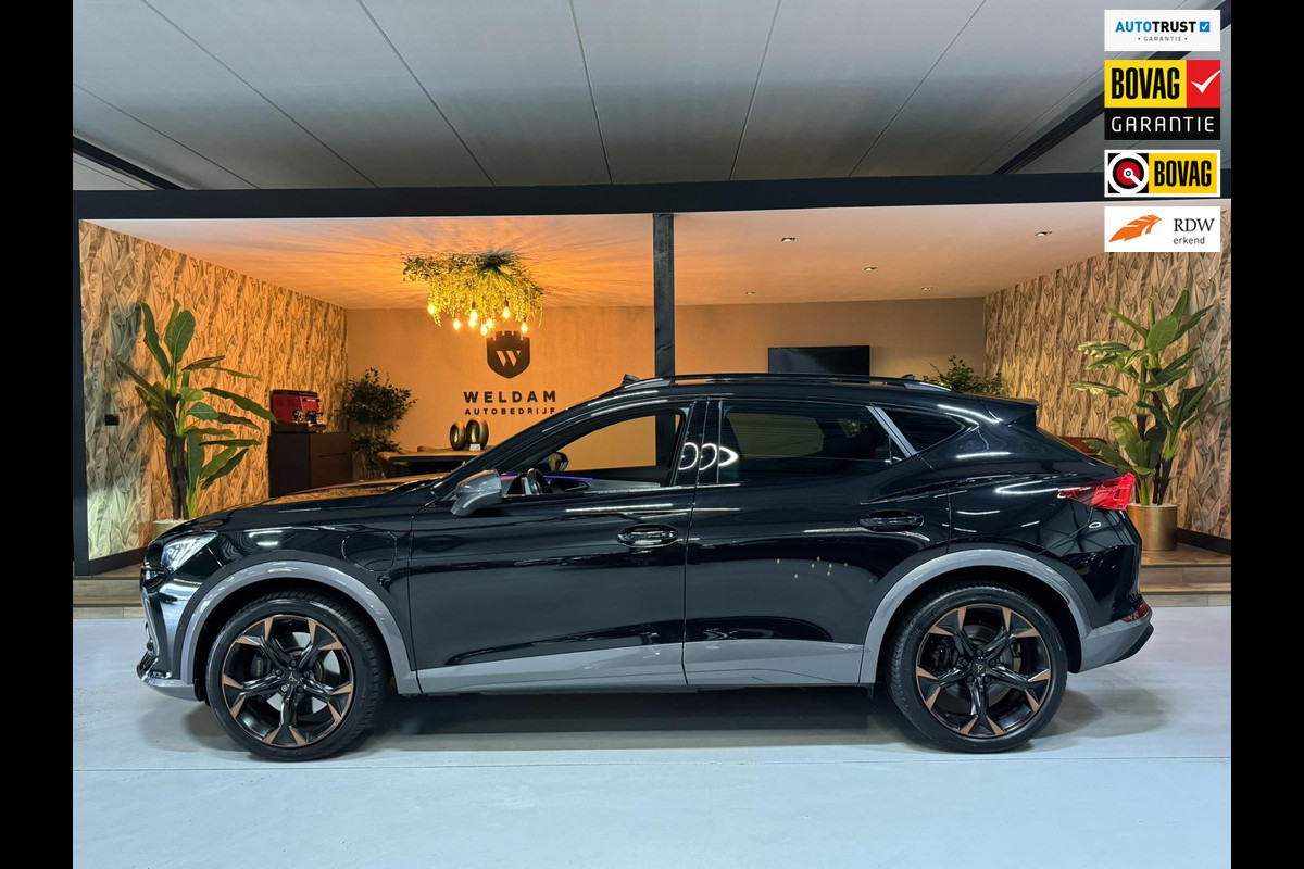 CUPRA Formentor 1.4 e-Hybrid VZ Performance Garantie Pano Camera StuurVW StoelVW Sfeer ACC Clima Navi Lane Led Dab Rijklaar