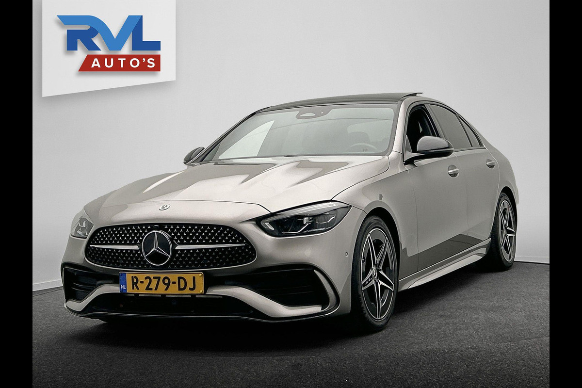 Mercedes-Benz C-Klasse 180 AMG Line | Pano/Dak | Burmester | Leder/Alcantara | Camera