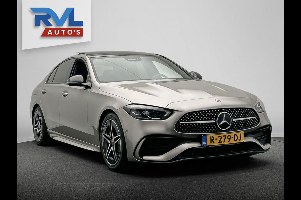 Mercedes-Benz C-Klasse 180 AMG Line | Pano/Dak | Burmester | Leder/Alcantara | Camera