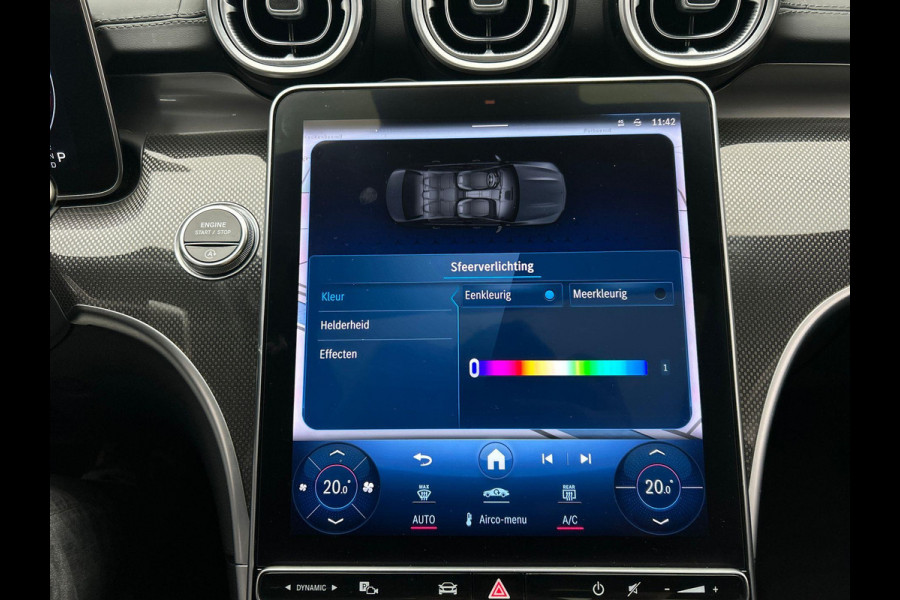 Mercedes-Benz C-Klasse 180 AMG Line | Pano/Dak | Burmester | Leder/Alcantara | Camera