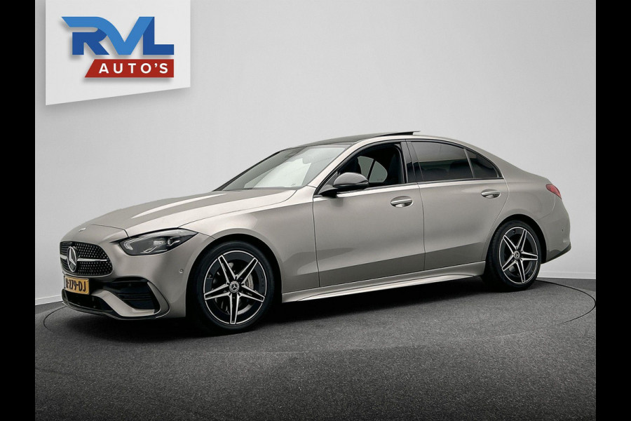 Mercedes-Benz C-Klasse 180 AMG Line | Pano/Dak | Burmester | Leder/Alcantara | Camera