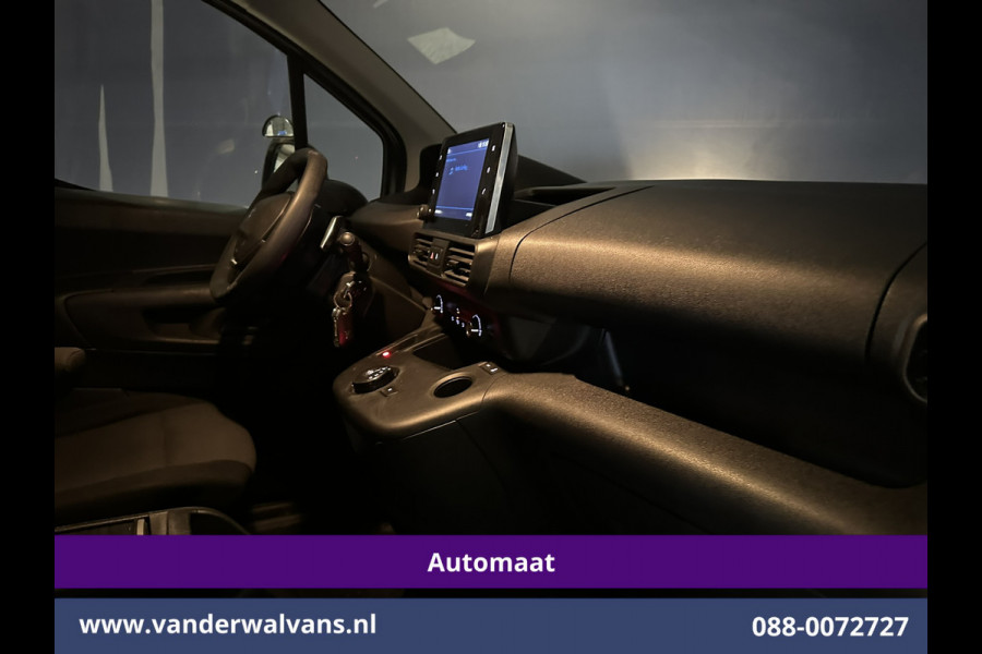 Peugeot Partner 1.5 BlueHDI Premium 131pk Automaat L1H1 Inrichting Euro6 Airco | Apple Carplay | Cruisecontrol Android Auto, Parkeersensoren, Achterklep