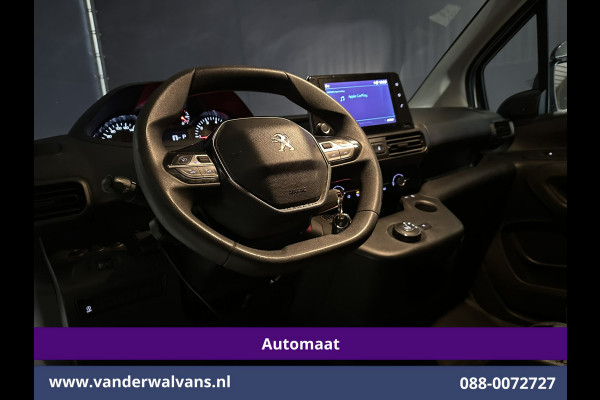 Peugeot Partner 1.5 BlueHDI Premium 131pk Automaat L1H1 Inrichting Euro6 Airco | Apple Carplay | Cruisecontrol Android Auto, Parkeersensoren, Achterklep