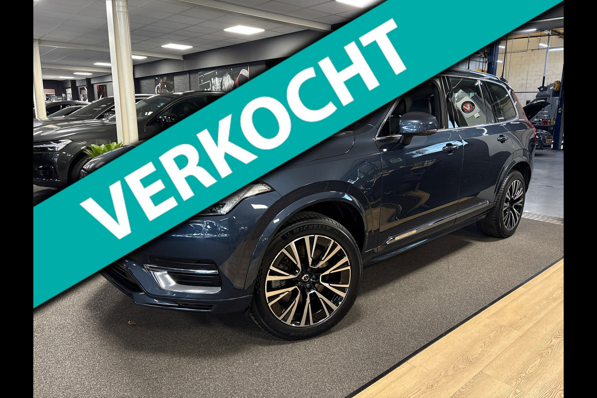 Volvo XC90 2.0 T8 Recharge AWD Ultimate Bright / 7 persoons / Panoramadak / leder/ alcantara hemel