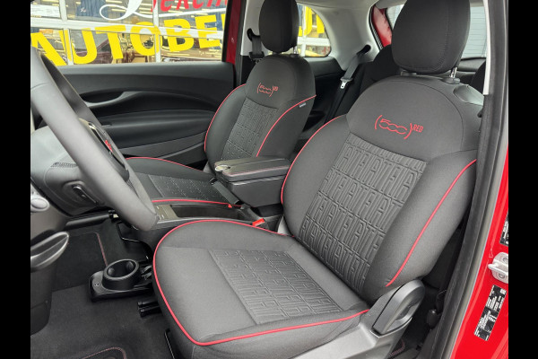 Fiat 500 Electric -RED Edition 24 kWh - 5500 KM Apple CarPlay / Navigatie I LED I Veiligheid Pakket I