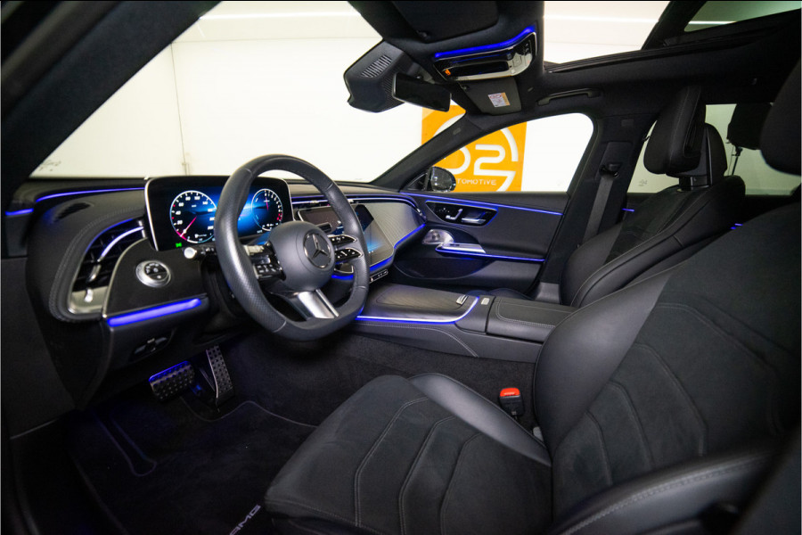 Mercedes-Benz E-Klasse Estate 300 e AMG 313PK | Pano | LED | Trekhaak | Sfeer | Burmester | Fabrieksgarantie