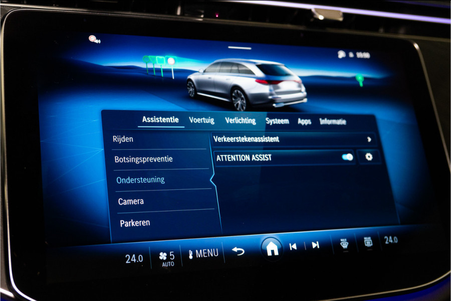 Mercedes-Benz E-Klasse Estate 300 e AMG 313PK | Pano | LED | Trekhaak | Sfeer | Burmester | Fabrieksgarantie