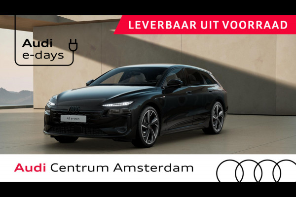 Audi A6 Avant e-tron S edition 83 kWh privacy glass, LM velgen 21", winterpakket, leder interieur