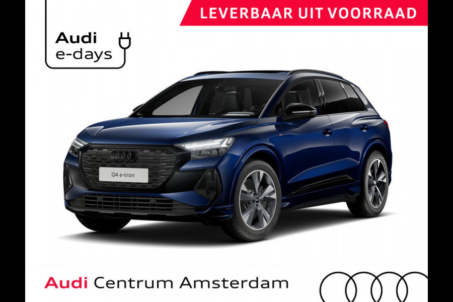 Audi Q4 e-tron 45 S edition Competition 82 kWh 286 pk | Assistentiepakket plus | Comfortpakket plus | Glazen panoramadak | Ambient lichtpakket |