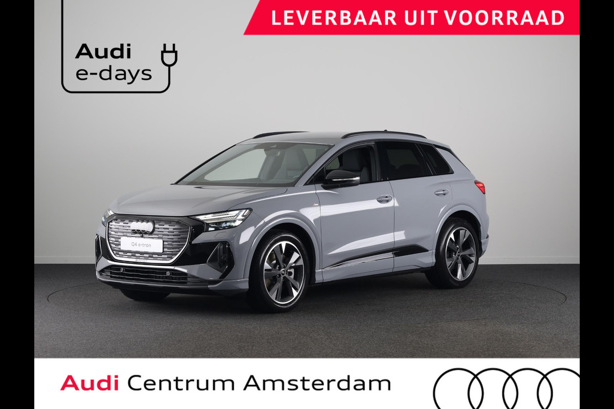 Audi Q4 e-tron 45 S edition Competition 82 kWh 286 pk | Assistentiepakket plus | Comfortpakket plus | Ambient lichtpakket | Optiekpakket zwart plus |